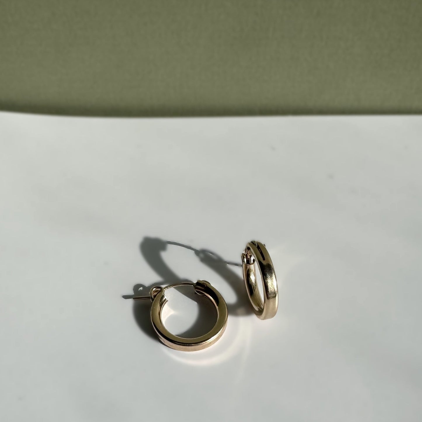 Medium Gold Hoops